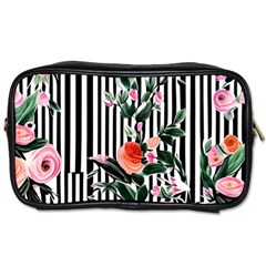 Classic Watercolor Flowers Toiletries Bag (one Side) by GardenOfOphir