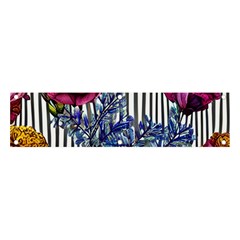 Dazzling Watercolor Flowers Banner And Sign 4  X 1  by GardenOfOphir