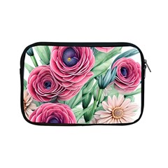 Majestic Watercolor Flowers Apple Ipad Mini Zipper Cases by GardenOfOphir