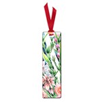 Sumptuous watercolor flowers Small Book Marks Front