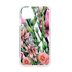 Sumptuous Watercolor Flowers Iphone 11 Tpu Uv Print Case by GardenOfOphir