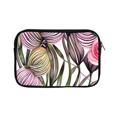 Charming And Cheerful Watercolor Flowers Apple Ipad Mini Zipper Cases by GardenOfOphir