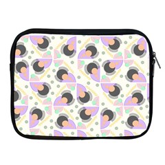 Pattern Pastel Drawing Art Apple Ipad 2/3/4 Zipper Cases