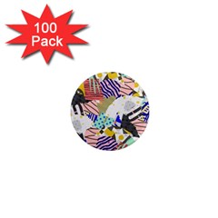 Digital Paper Scrapbooking Abstract 1  Mini Magnets (100 pack) 