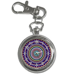 Kaleidoscope Geometric Circles Key Chain Watches