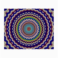 Kaleidoscope Geometric Circles Small Glasses Cloth (2 Sides) by Ravend