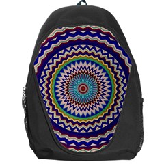 Kaleidoscope Geometric Circles Backpack Bag