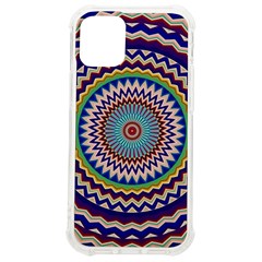 Kaleidoscope Geometric Circles Iphone 12 Mini Tpu Uv Print Case	