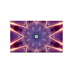 Abstract Glow Kaleidoscopic Light Sticker (rectangular) by Ravend