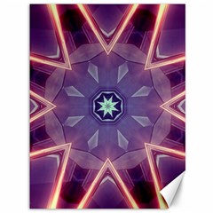 Abstract Glow Kaleidoscopic Light Canvas 36  X 48  by Ravend