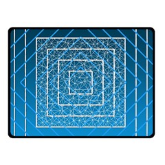 Network Social Abstract Fleece Blanket (small)