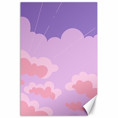 Sky Nature Sunset Clouds Space Fantasy Sunrise Canvas 20  X 30 