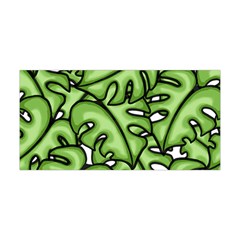 Leaves Nature Monstera Seamless Pattern Repeating Yoga Headband