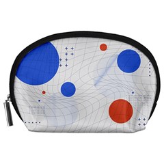 Computer Network Technology Digital Science Fiction Accessory Pouch (large)