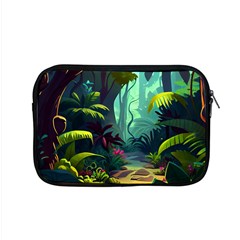 Rainforest Jungle Cartoon Animation Background Apple Macbook Pro 15  Zipper Case by Ravend