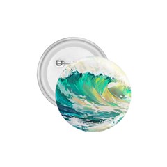 Ai Generated Waves Ocean Sea Tsunami Nautical Art 1 75  Buttons by Ravend