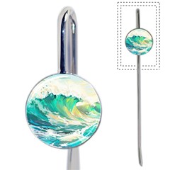 Ai Generated Waves Ocean Sea Tsunami Nautical Art Book Mark