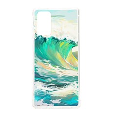 Ai Generated Waves Ocean Sea Tsunami Nautical Art Samsung Galaxy Note 20 Tpu Uv Case by Ravend