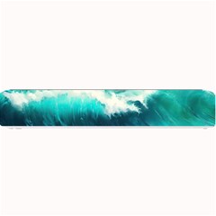 Ai Generated Waves Ocean Sea Tsunami Nautical Painting Small Bar Mat