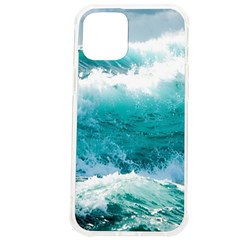 Ai Generated Waves Ocean Sea Tsunami Nautical Blue Sea Iphone 12 Pro Max Tpu Uv Print Case