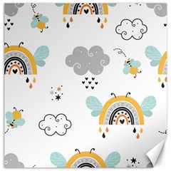 Art Pattern Design Wallpaper Background Print Canvas 12  X 12 