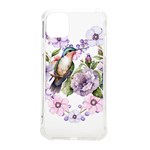 Hummingbird in floral heart iPhone 11 Pro Max 6.5 Inch TPU UV Print Case Front