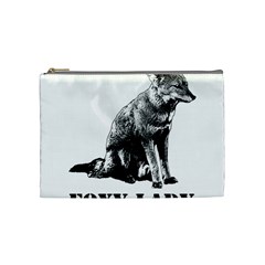 Foxy Lady Concept Illustration Cosmetic Bag (medium) by dflcprintsclothing
