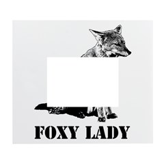 Foxy Lady Concept Illustration White Wall Photo Frame 5  X 7  by dflcprintsclothing