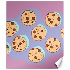 Cookies Chocolate Chips Chocolate Cookies Sweets Canvas 20  X 24  by Ravend