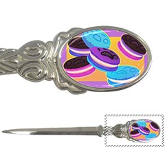 Cookies Chocolate Cookies Sweets Snacks Baked Goods Food Letter Opener by Ravend