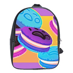 Cookies Chocolate Cookies Sweets Snacks Baked Goods Food School Bag (large)