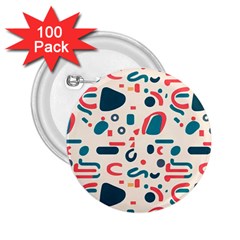 Shapes Pattern  2 25  Buttons (100 Pack)  by Sobalvarro