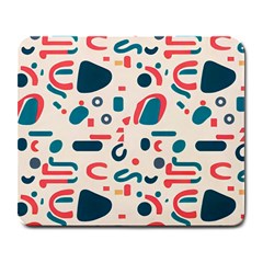 Shapes Pattern  Large Mousepad by Sobalvarro