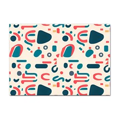 Shapes Pattern  Sticker A4 (100 Pack) by Sobalvarro