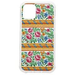 Flower Fabric Fabric Design Fabric Pattern Art Iphone 12 Mini Tpu Uv Print Case	