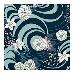 Flowers Pattern Floral Ocean Abstract Digital Art Banner And Sign 3  X 3 