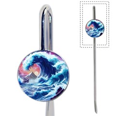 Storm Tsunami Waves Ocean Sea Nautical Nature Book Mark