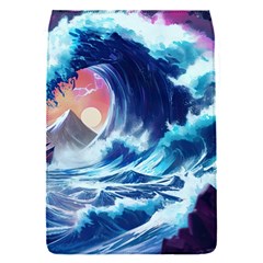 Storm Tsunami Waves Ocean Sea Nautical Nature Removable Flap Cover (s)