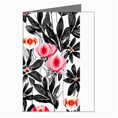 Beautiful Elegant Botanical Flowers Greeting Cards (Pkg of 8)