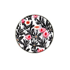 Beautiful Elegant Botanical Flowers Hat Clip Ball Marker (10 Pack) by GardenOfOphir
