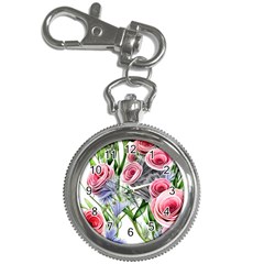 Captivating Coral Blooms Key Chain Watches
