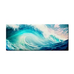 Tsunami Waves Ocean Sea Nautical Nature Water Nature Hand Towel