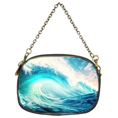 Tsunami Waves Ocean Sea Nautical Nature Water Nature Chain Purse (two Sides) by Ravend