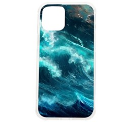 Thunderstorm Tsunami Tidal Wave Ocean Waves Sea Iphone 12 Pro Max Tpu Uv Print Case by Ravend