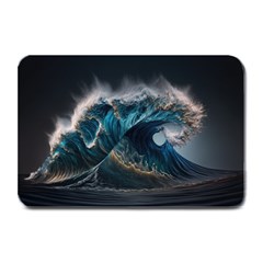 Tsunami Waves Ocean Sea Water Rough Seas 7 Plate Mats