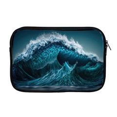 Tsunami Waves Ocean Sea Water Rough Seas 6 Apple Macbook Pro 17  Zipper Case by Ravend