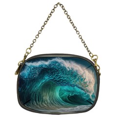 Tsunami Waves Ocean Sea Water Rough Seas 2 Chain Purse (two Sides)