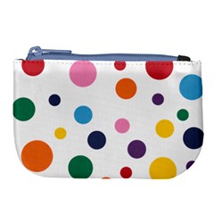 Polka Dot Large Coin Purse by 8989