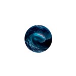 Tsunami Waves Ocean Sea Water Rough Seas 4 1  Mini Buttons Front