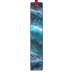 Tsunami Waves Ocean Sea Water Rough Seas 4 Large Book Marks